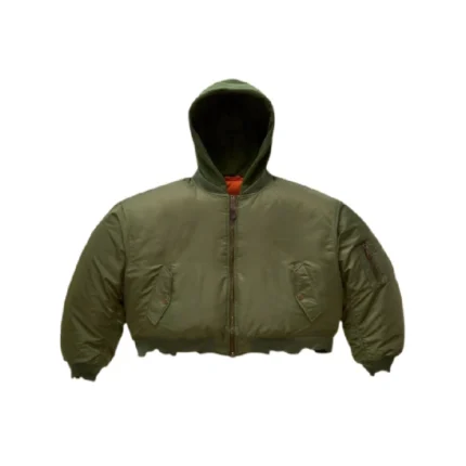 Raspberry Hills Army Bomber Jacket