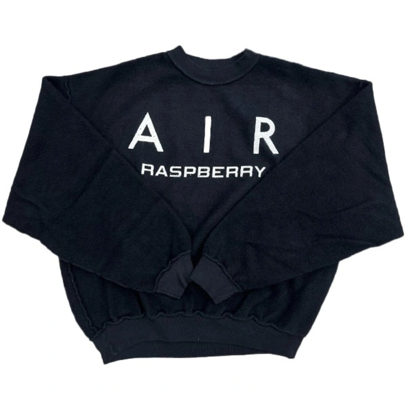 Raspberry Hills Air Raspberry Crewneck Black