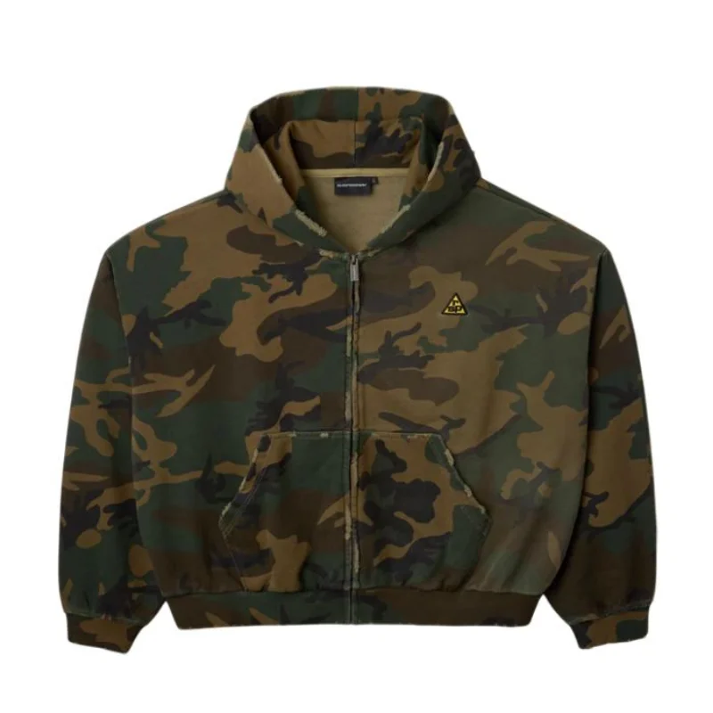 Raspberry Hills Camo Bunker Zip Up